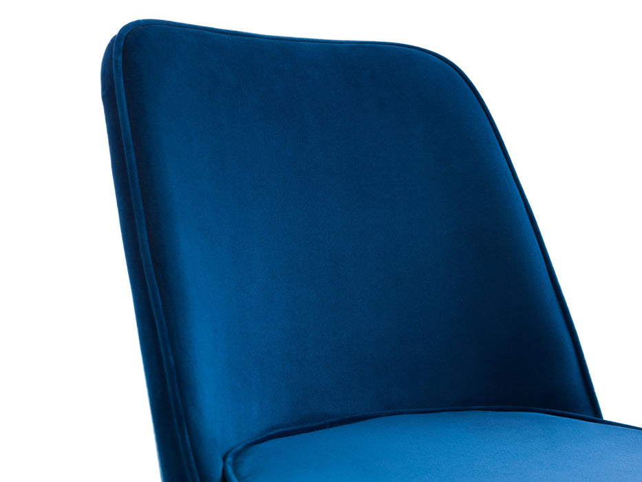 Set Of 2 Burgess Dining Chairs - Blue