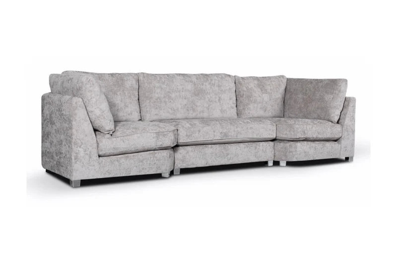 Avalon U Shape Sofa Luxe Chenille - Truffle