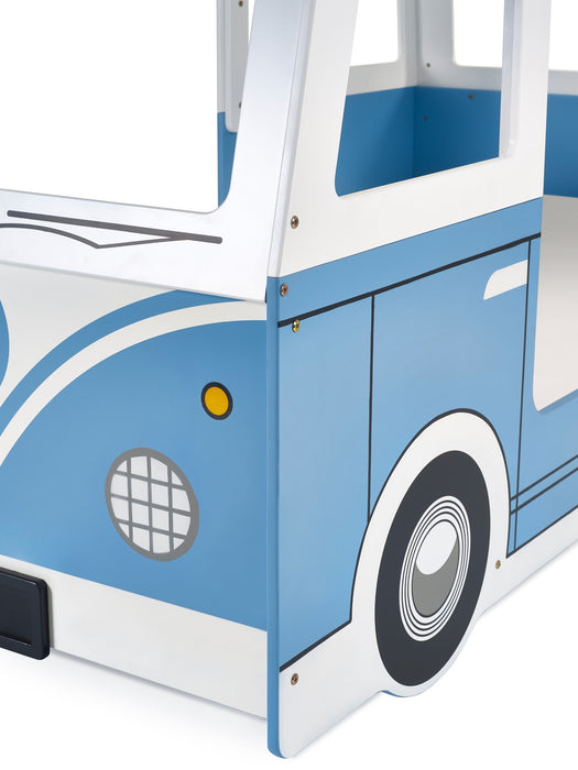 Campervan Bed - Light Blue