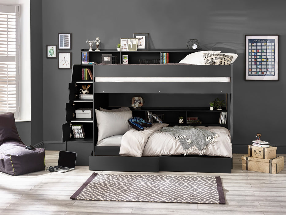 Camelot Staircase Bunk Anthracite