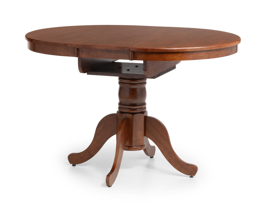 Canterbury Round To Oval Extending Table - Mahogany