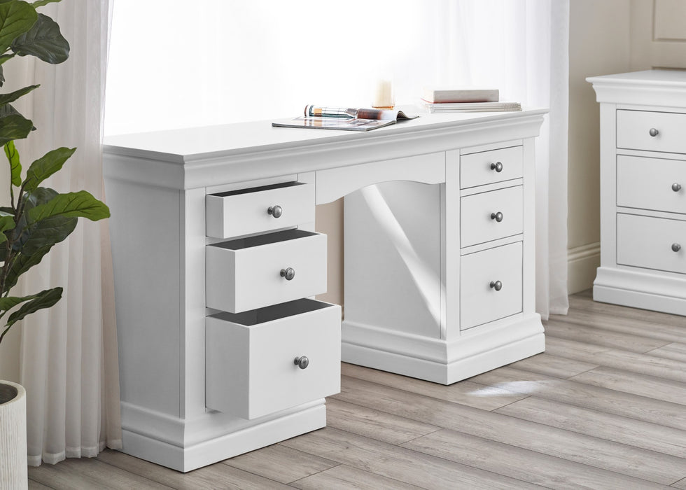 Clermont Dressing Table - Surf White