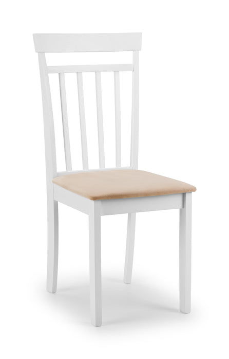 Set Of 2 Coast White Dining Chairs