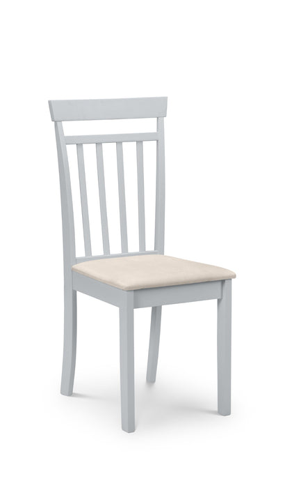 Set Of 2 Coast Grey Dining Chairs