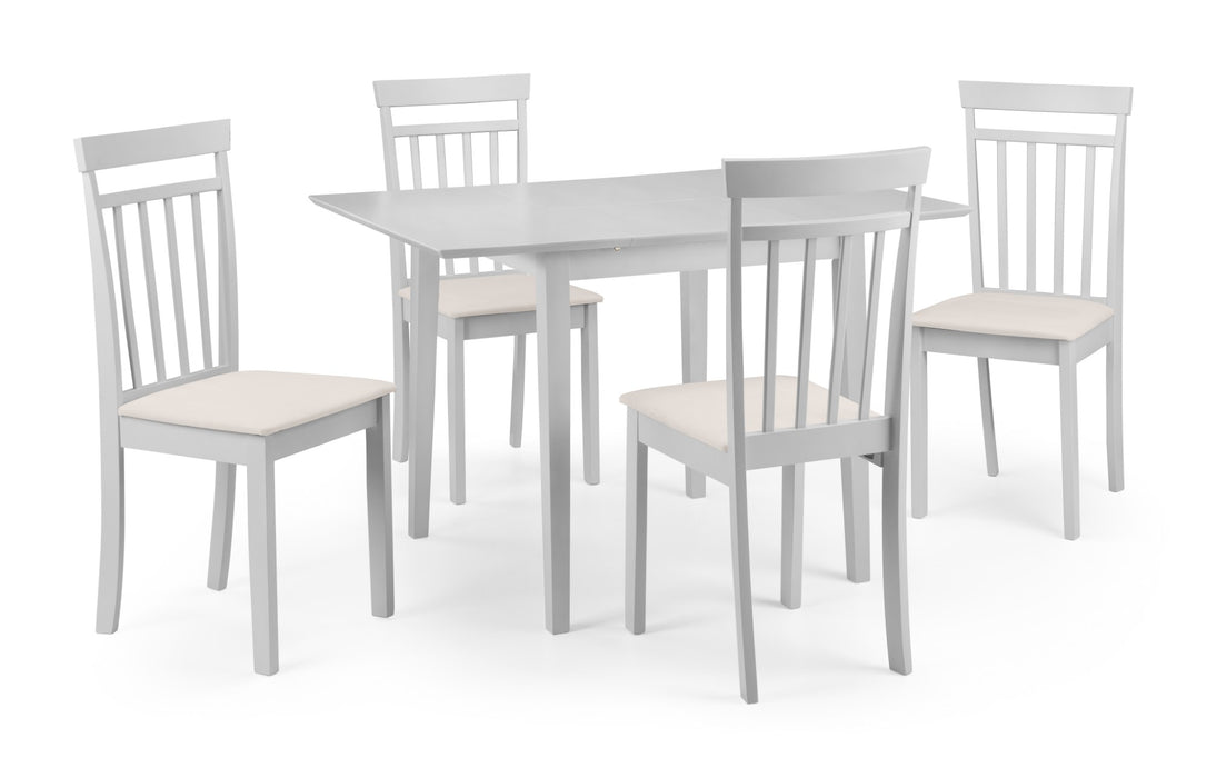 Set Of 2 Coast Grey Dining Chairs
