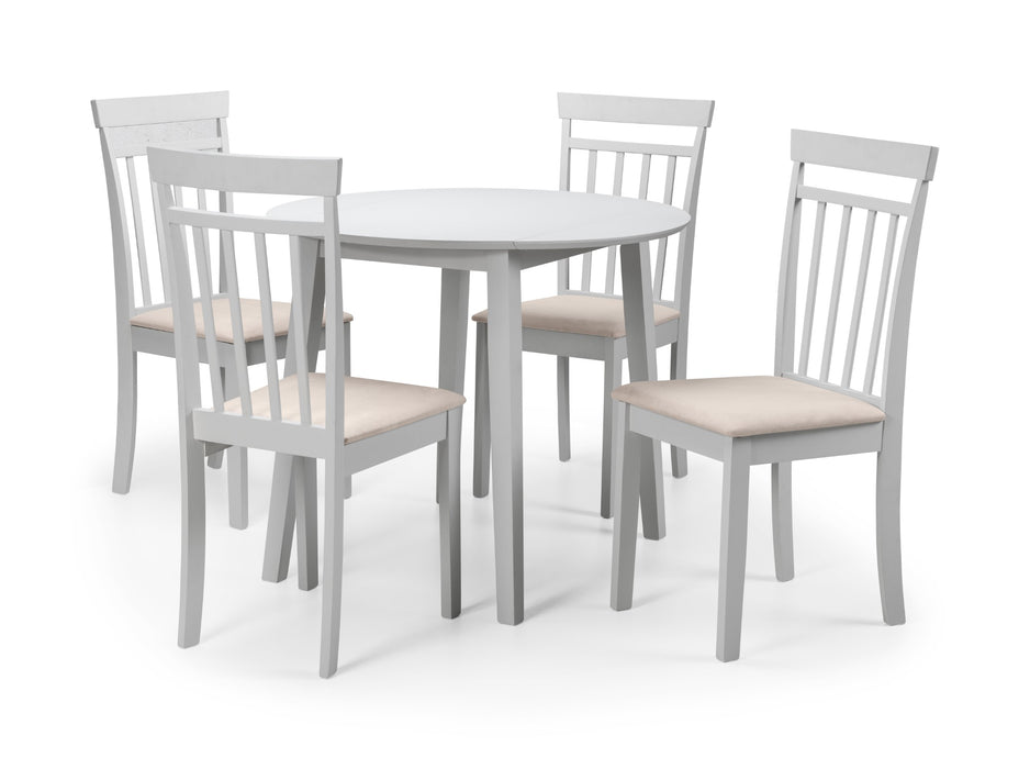 Set Of 2 Coast Grey Dining Chairs