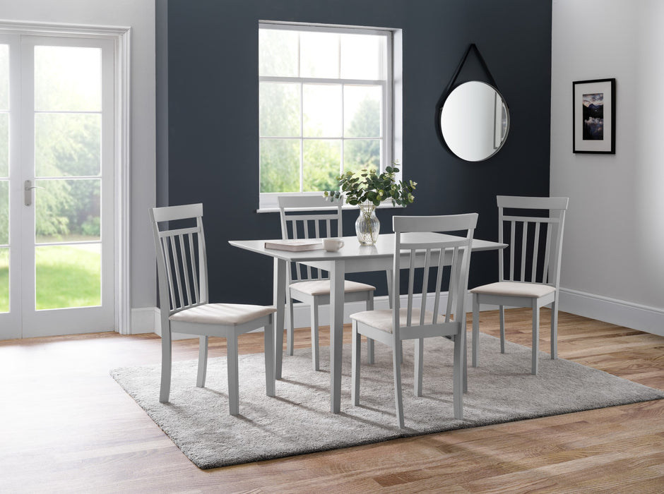 Set Of 2 Coast Grey Dining Chairs