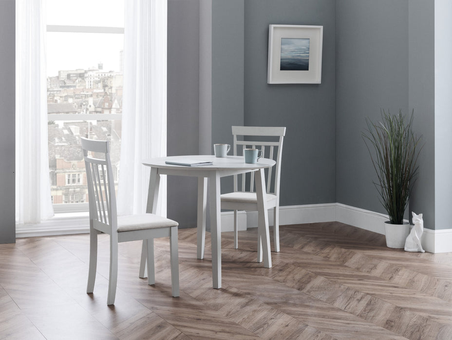 Set Of 2 Coast Grey Dining Chairs