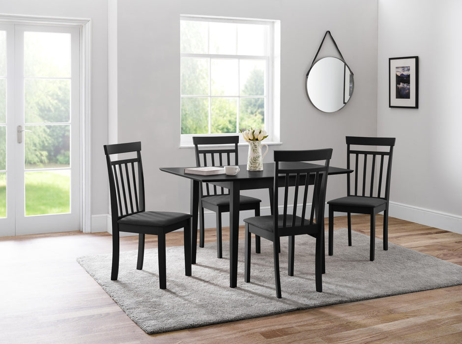 Set Of 2 Coast Dining Chairs Black
