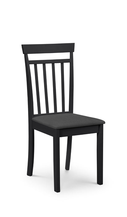 Set Of 2 Coast Dining Chairs Black