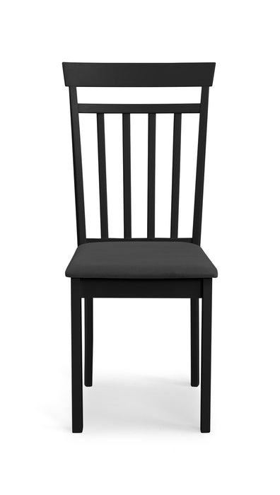 Set Of 2 Coast Dining Chairs Black