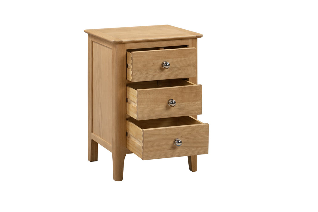 Cotswold 3 Drawer Bedside