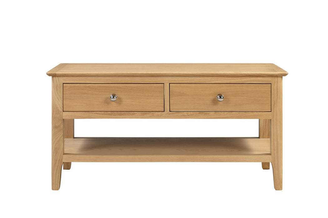 Cotswold Coffee Table With 2 Drawers