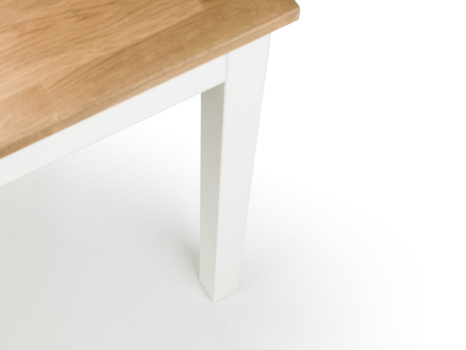 Coxmoor Rectangular Dining Table - Ivory & Oak