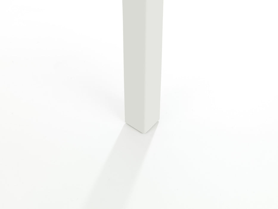 Coxmoor 75cm Square Dining Table - Ivory & Oak