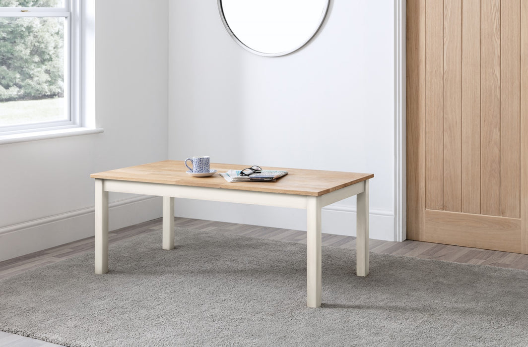 Coxmoor Coffee Table - Ivory & Oak