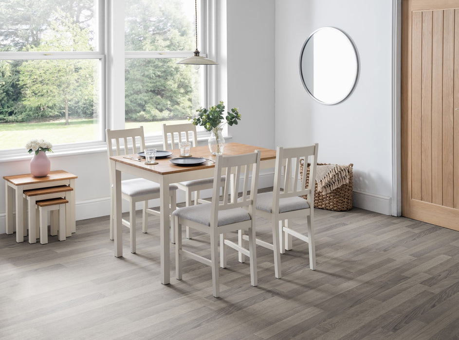 Set Of 2 Coxmoor Dining Chairs - Ivory
