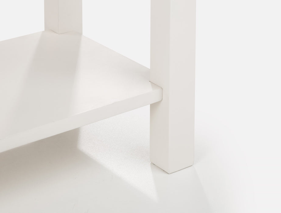 Coxmoor 90cm Console Table - Ivory & Oak
