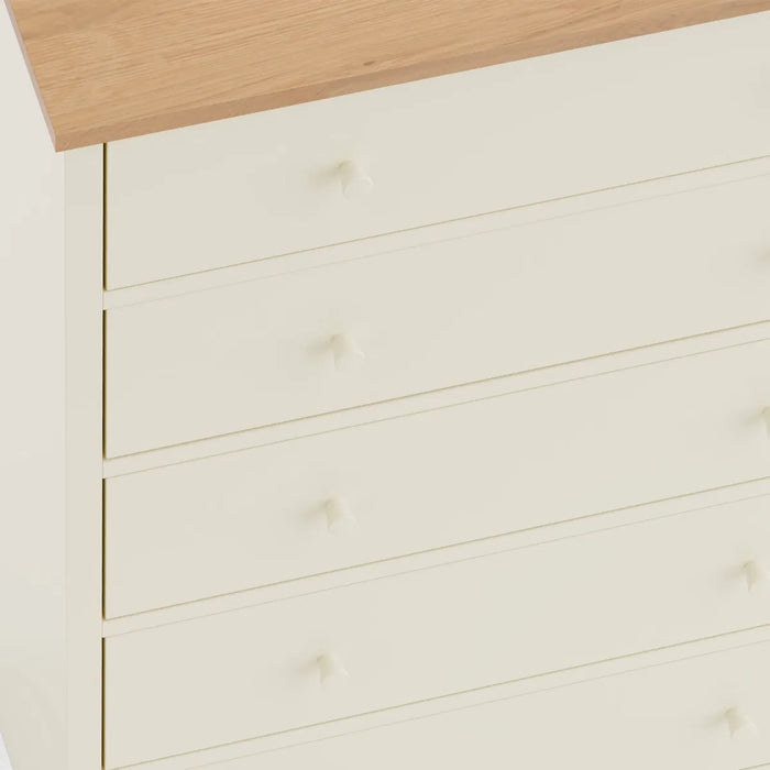 Coxmoor 5 Drawer Wide Chest