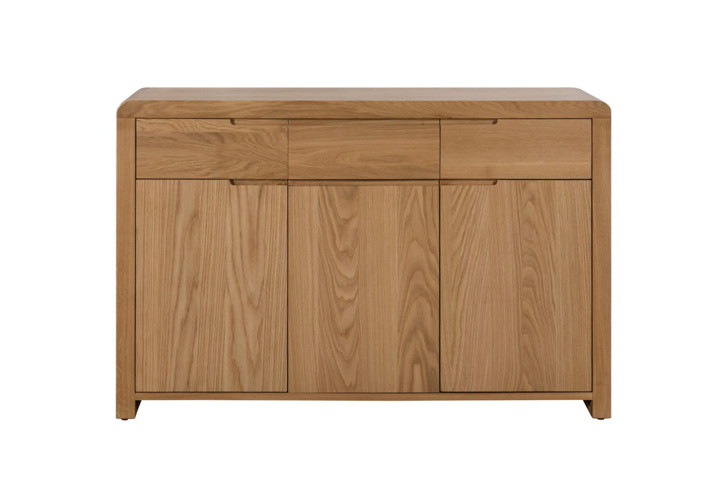 Curve Oak Sideboard