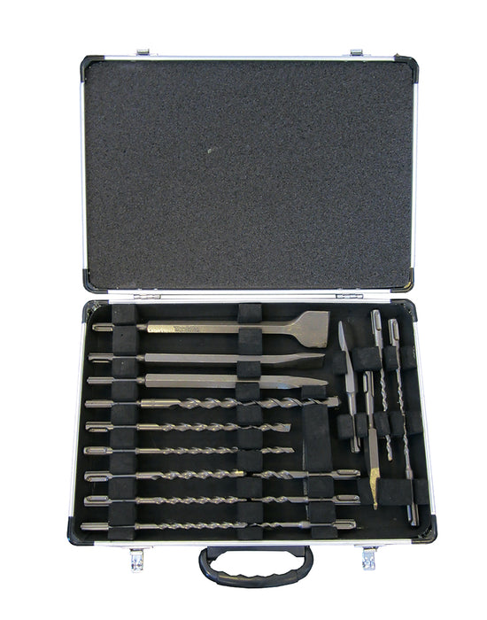 17 Piece SDS-Plus Drill & Chisel Set