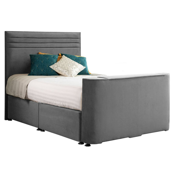 Chic TV Bed Frame with Astrid 1000 Sprung Mattress