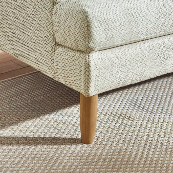 Daisy Compact 2 Seater Sofa - Pearl Barley
