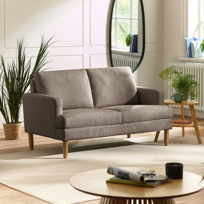Daisy Compact 2 Seater Sofa - Coyote Grey