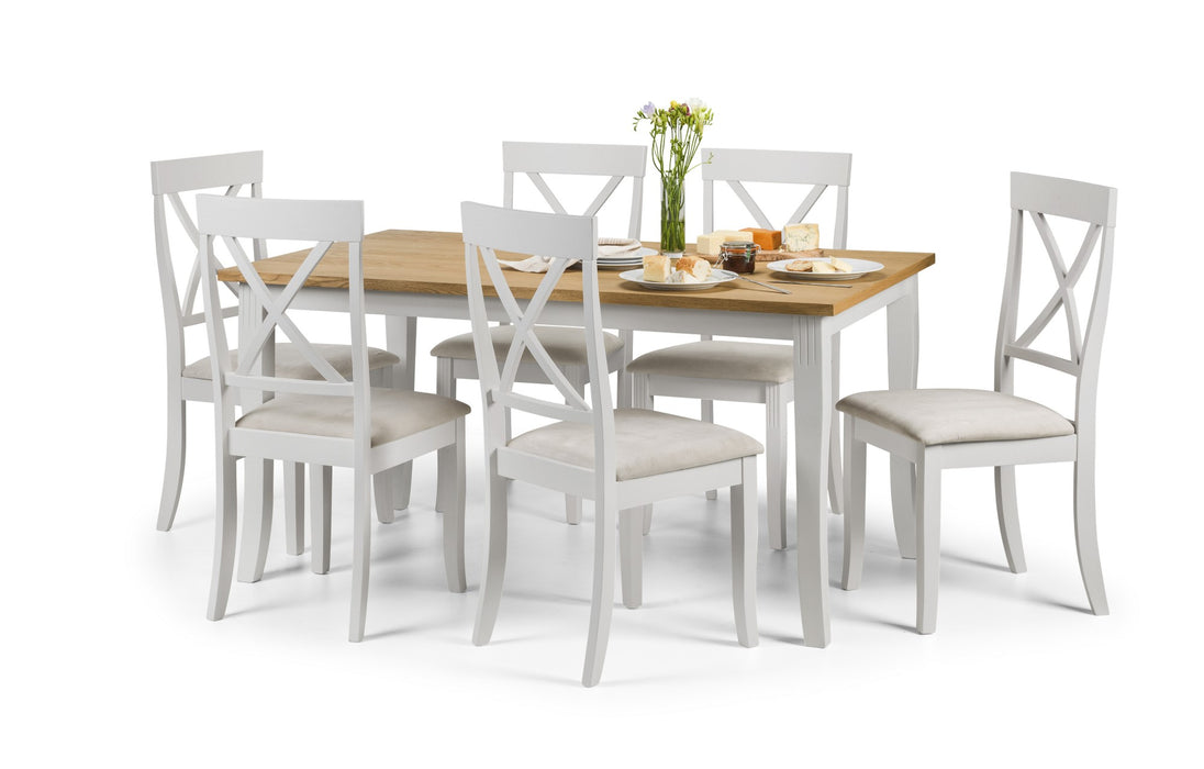Set Of 2 Davenport Elephant Grey Dining Chairs