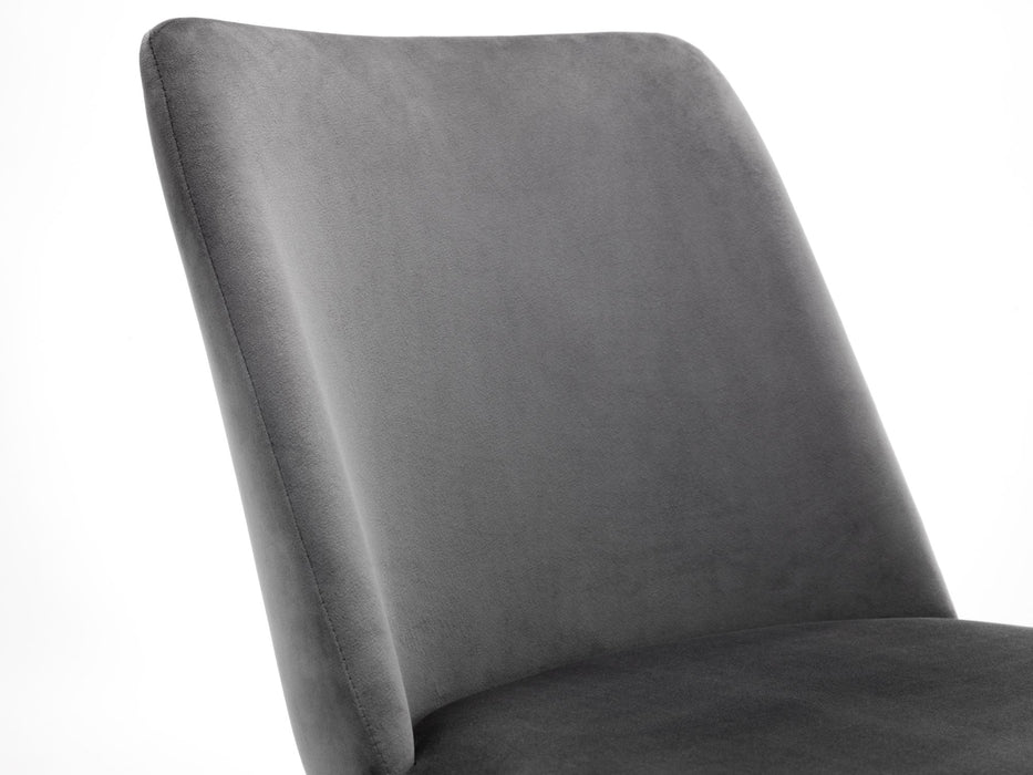 Set Of 2 Delaunay Dining Chairs - Grey