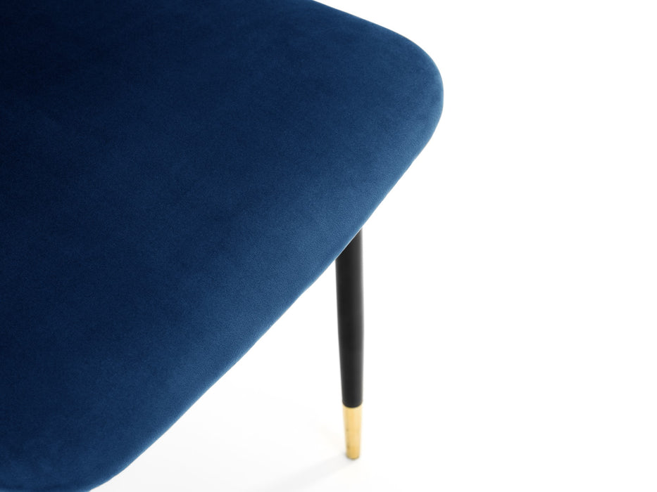 Set Of 2 Delaunay Dining Chairs - Blue