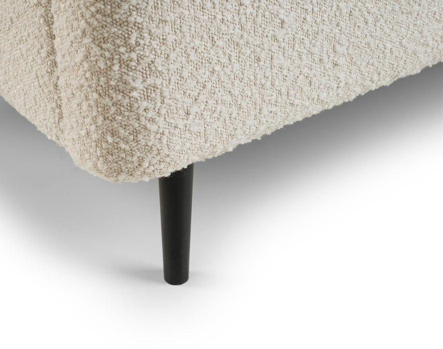 Eden 135cm Double Bed - Ivory