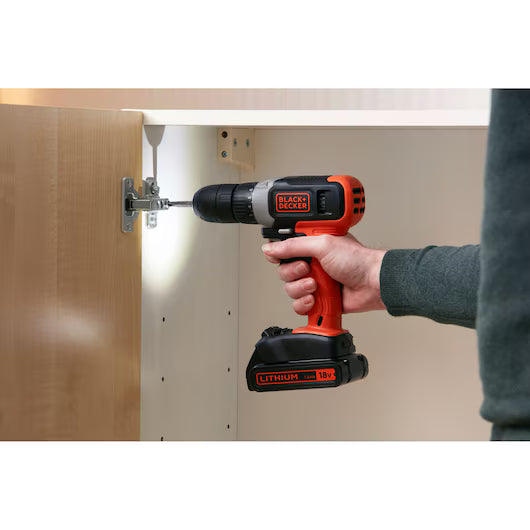 BCD001C1-GB 18V Cordless Drill Driver With 1.5Ah Battery & 400mA Charger