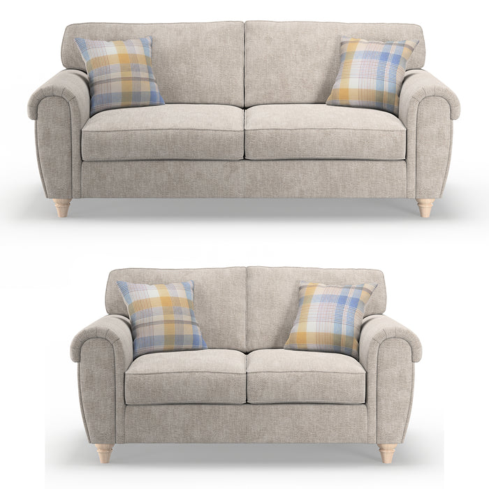Edgar 3+2 Seater Sofa Set - Sand