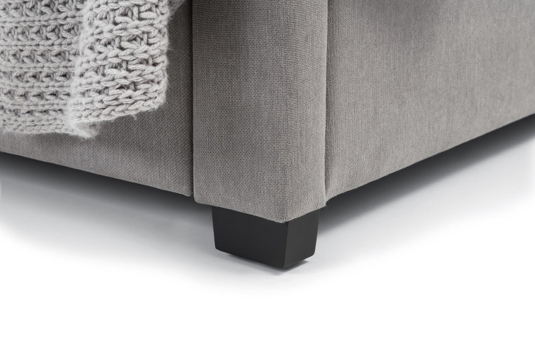 Fullerton 4 Drawer 150cm King Bed - Grey