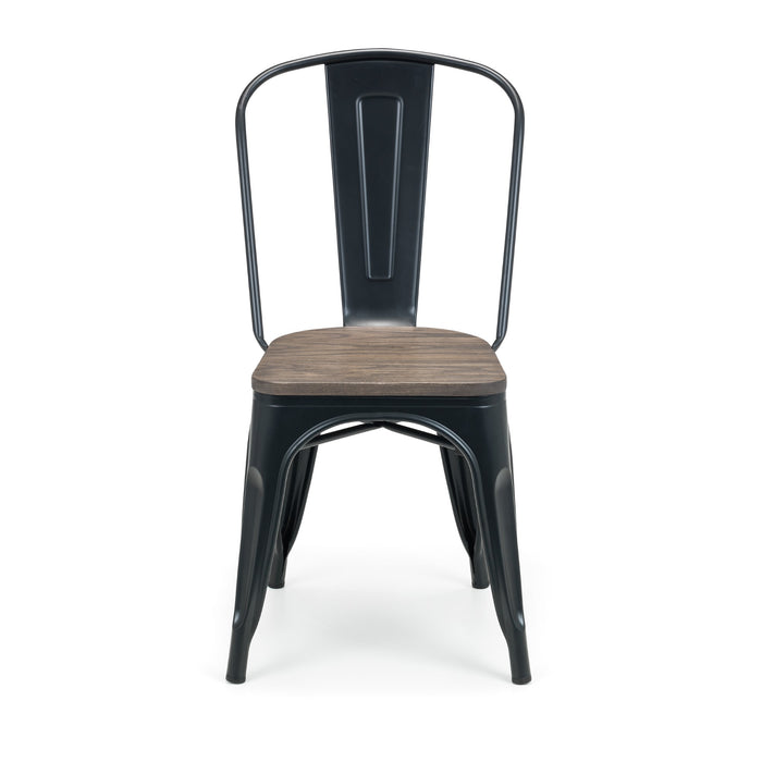 Set Of 4 Grafton Metal Chairs