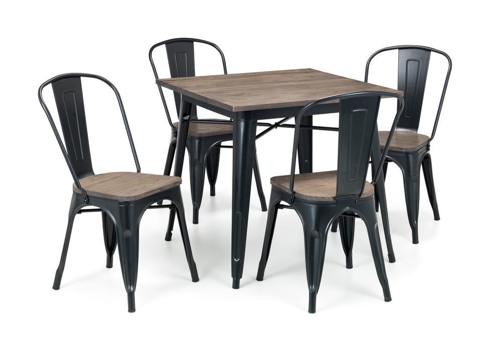 Set Of 4 Grafton Metal Chairs