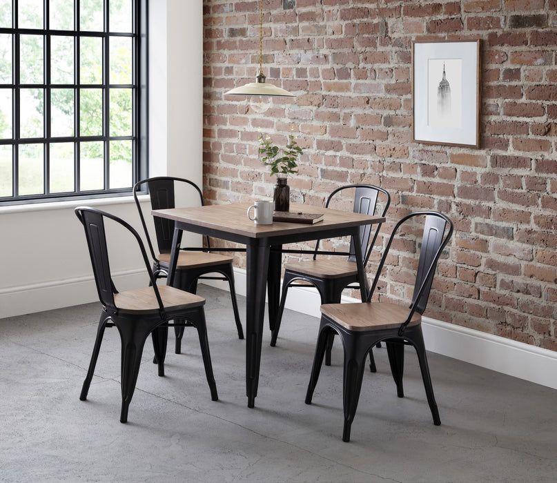 Set Of 4 Grafton Metal Chairs