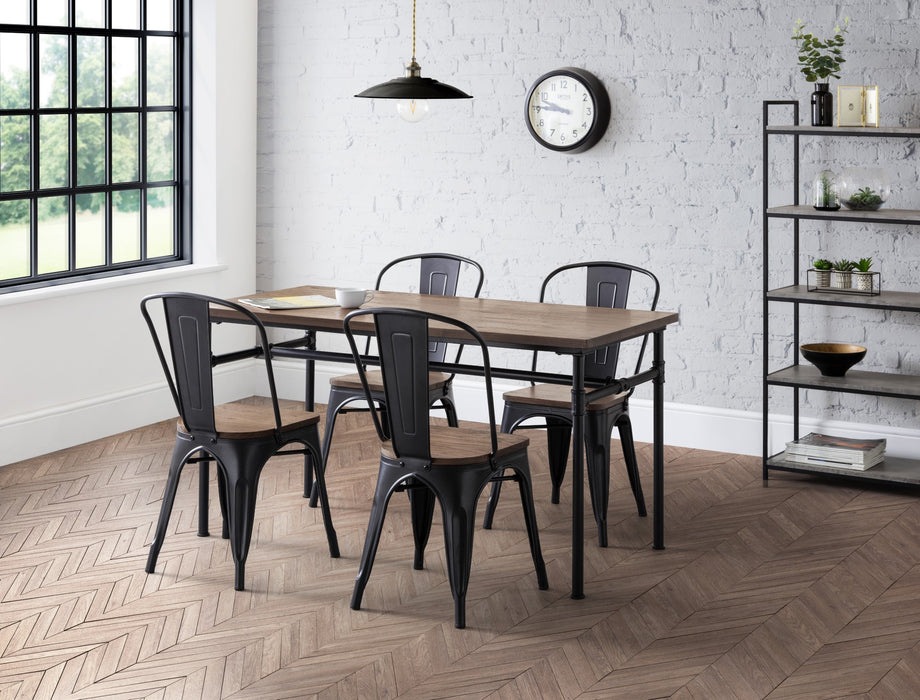 Set Of 4 Grafton Metal Chairs