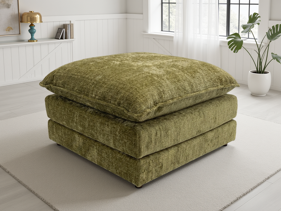 Soren Footstool - Green