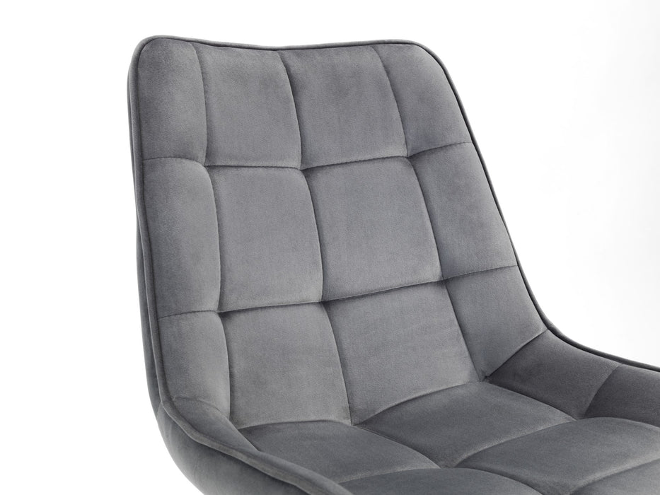 Set Of 2 Hadid Dining Chairs - Grey