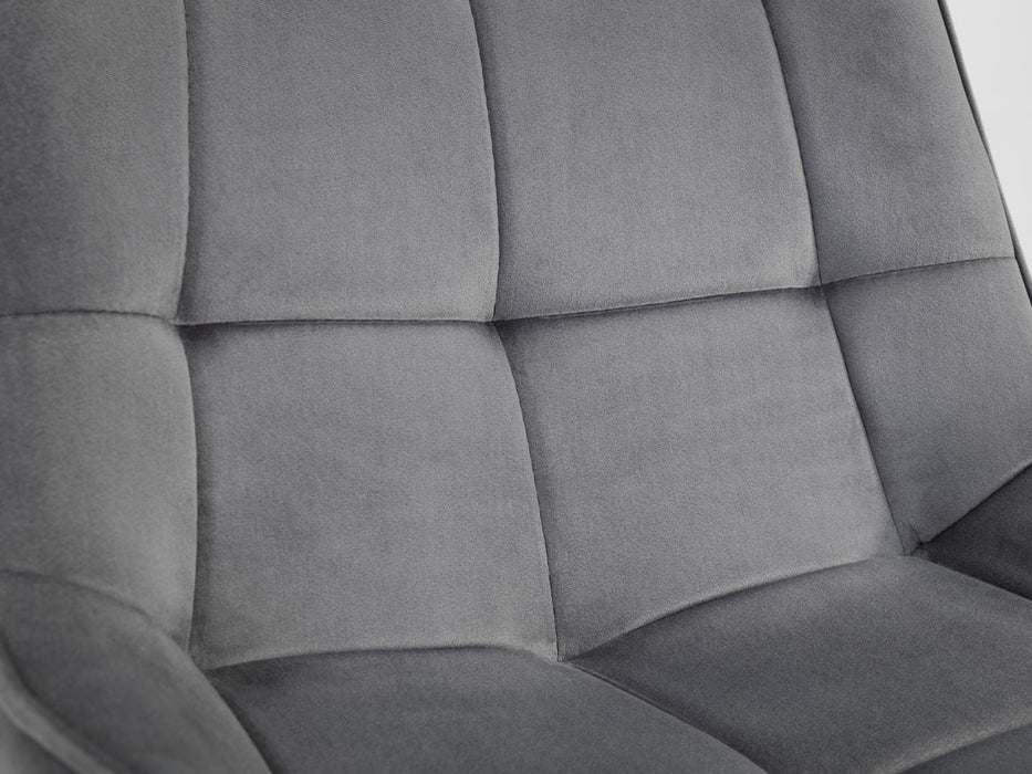 Set Of 2 Hadid Dining Chairs - Grey