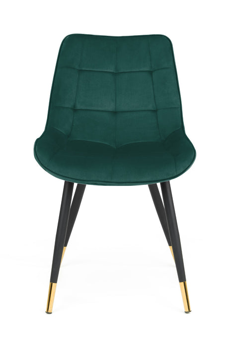 Set Of 2 Hadid Dining Chairs - Green