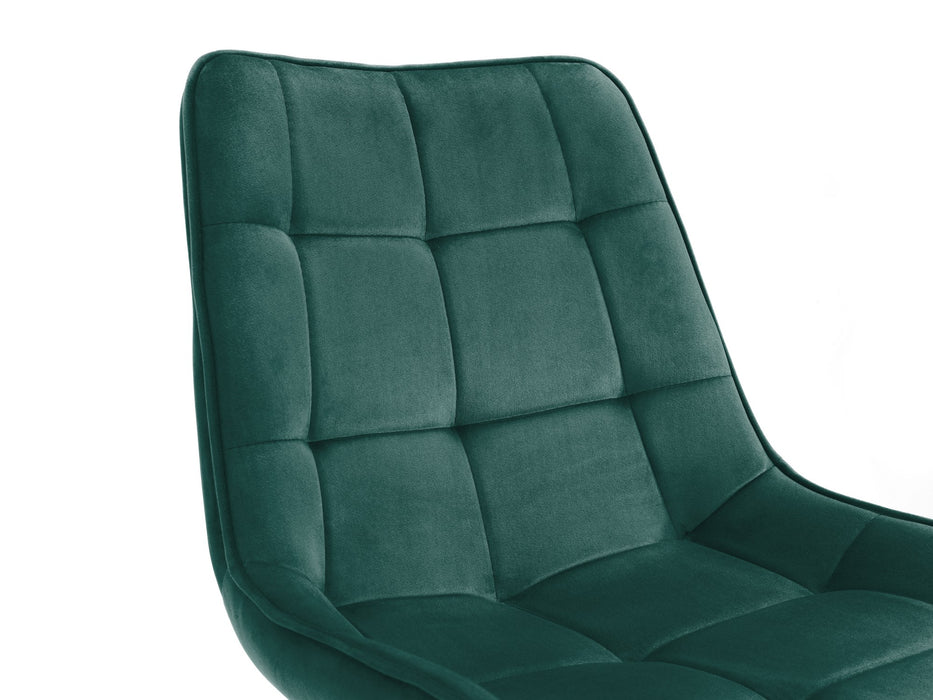 Set Of 2 Hadid Dining Chairs - Green