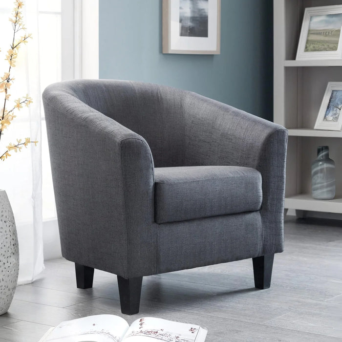 Hugo Tub Chair - Slate Grey