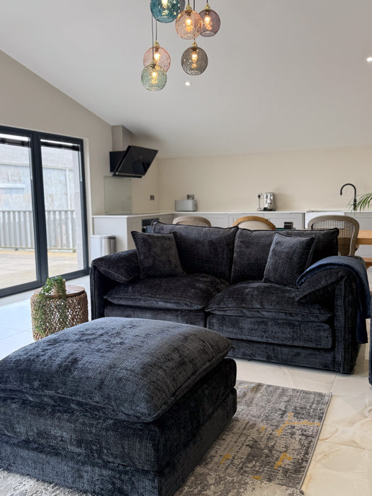 Soren 3 Seater Sofa - Black