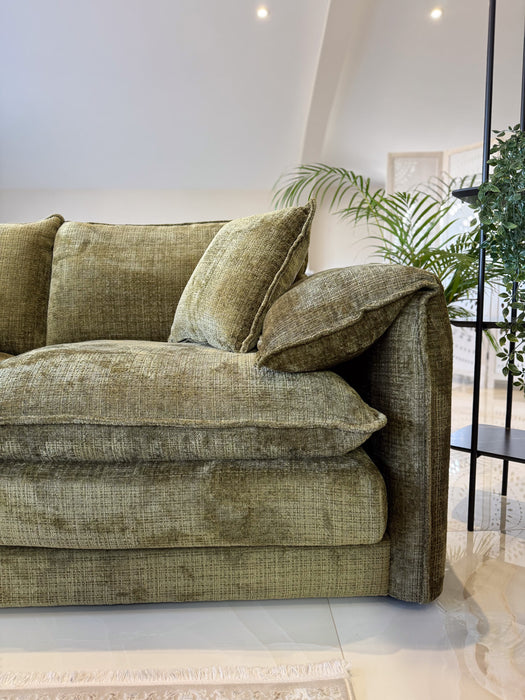 Soren 3 Seater Sofa - Green