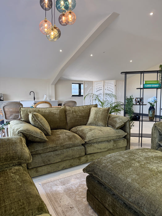 Soren 3 Seater Sofa - Green