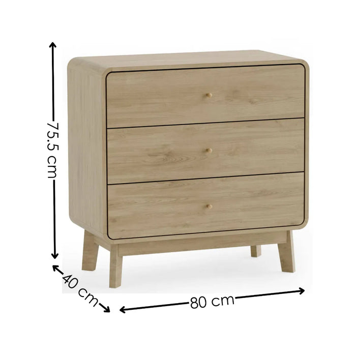 Ingrid 3 Drawer Chest