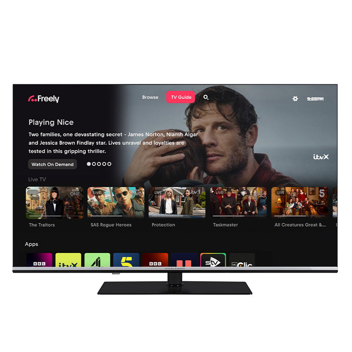 JB-50Q1811 50 inch 4K QLED Borderless Smart TV Powered by TiVo